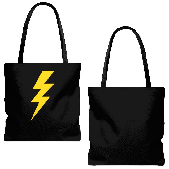 Lightning Bolt Tote Bags (AOP)