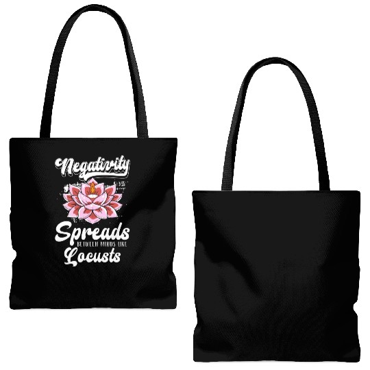 Meditation Buddhism Buddha Enlightenment Tote Bags (AOP)