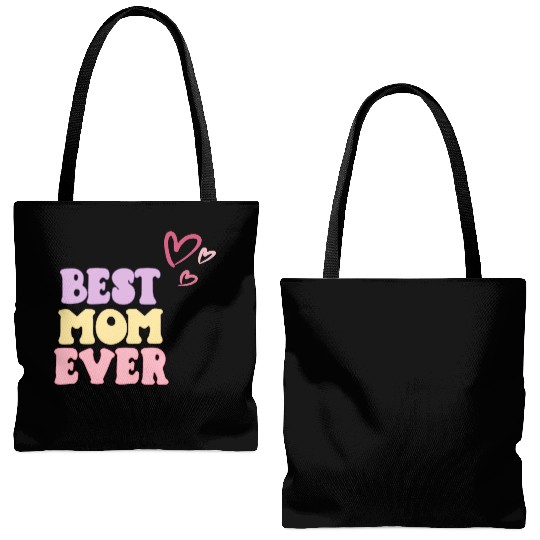 Best Mom Ever Tote Bags (AOP)