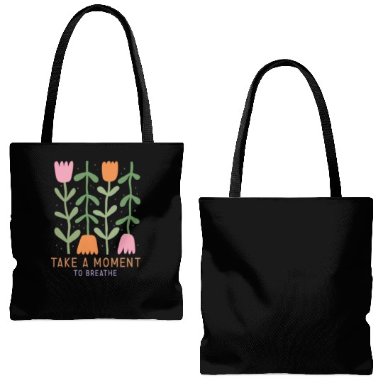 Dakota floral. South Dakota flowers stickers Tote Bags (AOP)