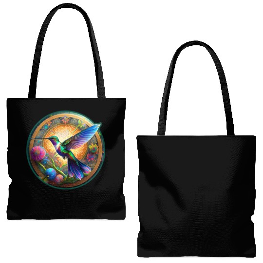 aiTee Hummingbird 01 Tote Bags (AOP)