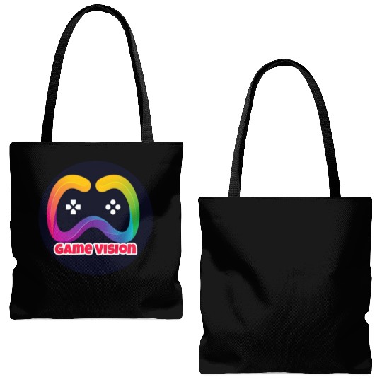 Game Vision Official YouTube Channel Logo Tote Bags (AOP)