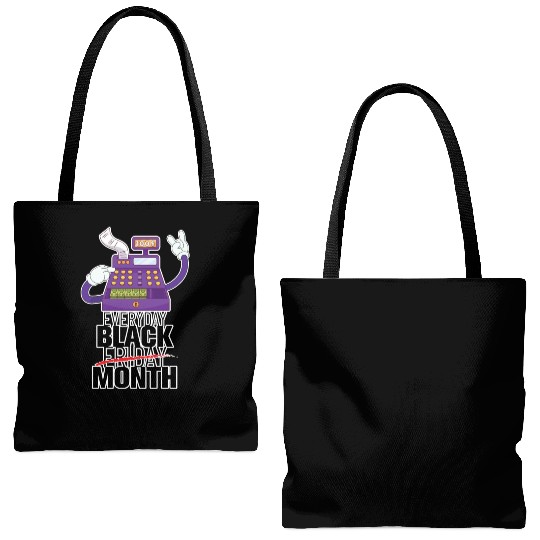 Everyday Black Friday Month Tote Bags (AOP)