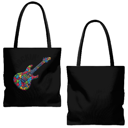 Rockin the spectrum Tote Bags (AOP)