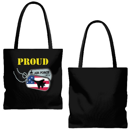 Proud Air Force Mom Tote Bags (AOP)