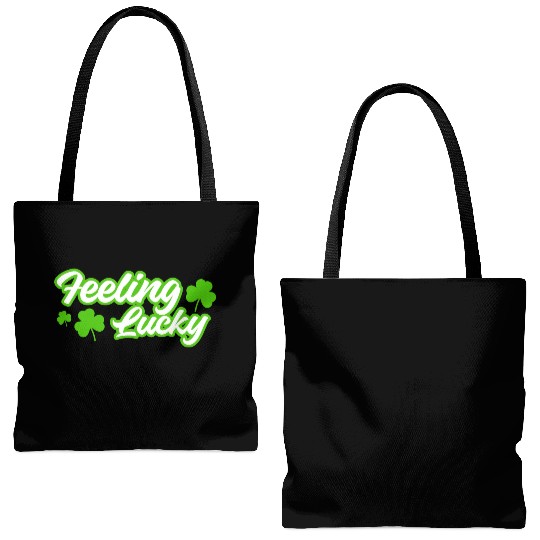 Feeling Lucky St. Patrick's Day Tote Bags (AOP)