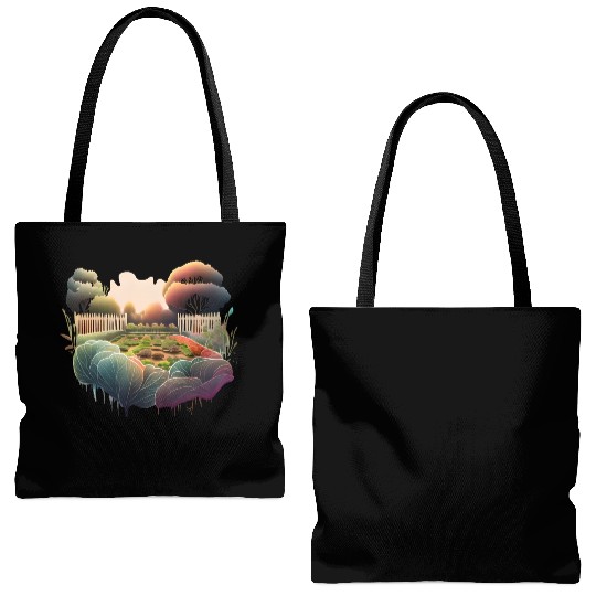 Vegetable Garden Tote Bags (AOP)