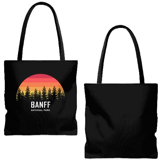 Banff National Park Tote Bags (AOP)