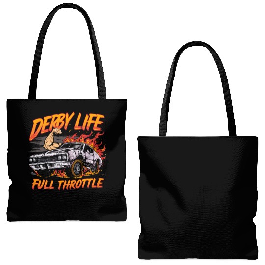 Demo Derby Demolition Derby Demolition Derby Lover Tote Bags (AOP)