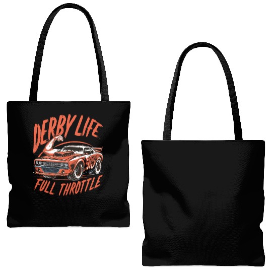 Demo Derby Demolition Derby Demolition Derby Lover Tote Bags (AOP)