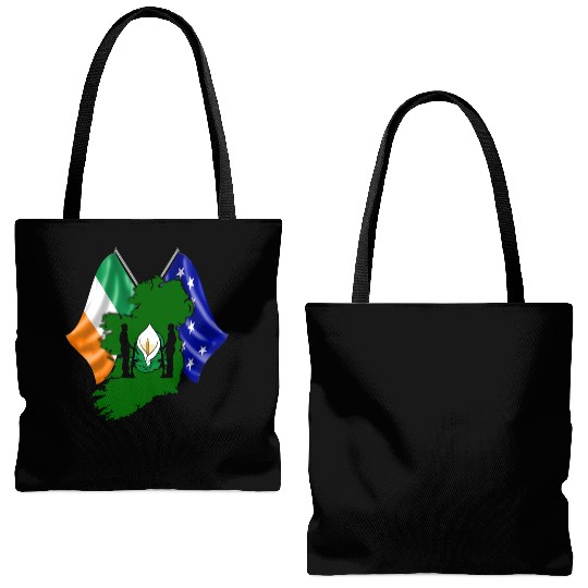 Irish Easter Lily - Designed in Ireland Tote Bags (AOP)