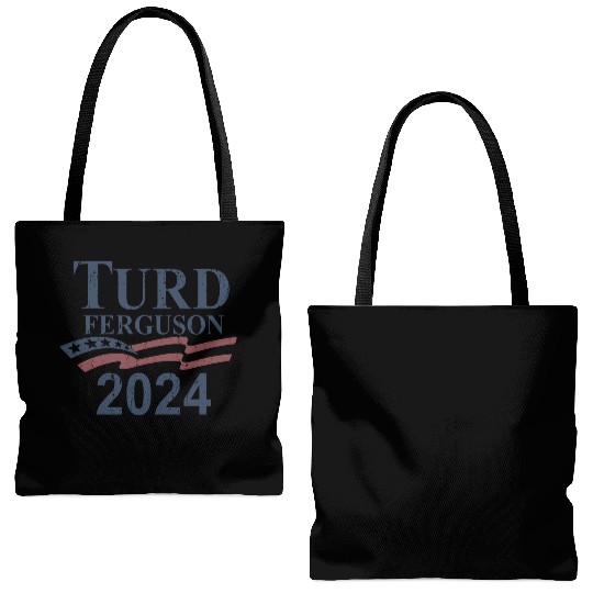 TURD FERGUSON for President 2024 RETRO Tote Bags (AOP)