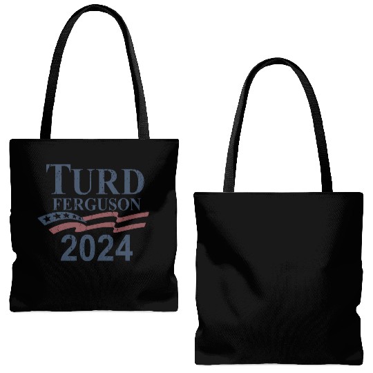 TURD FERGUSON for President 2024 RETRO Tote Bags (AOP)