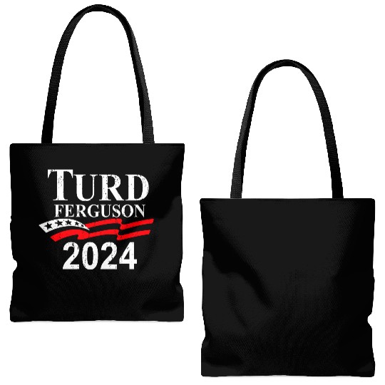 TURD FERGUSON for President 2024 retro Tote Bags (AOP)