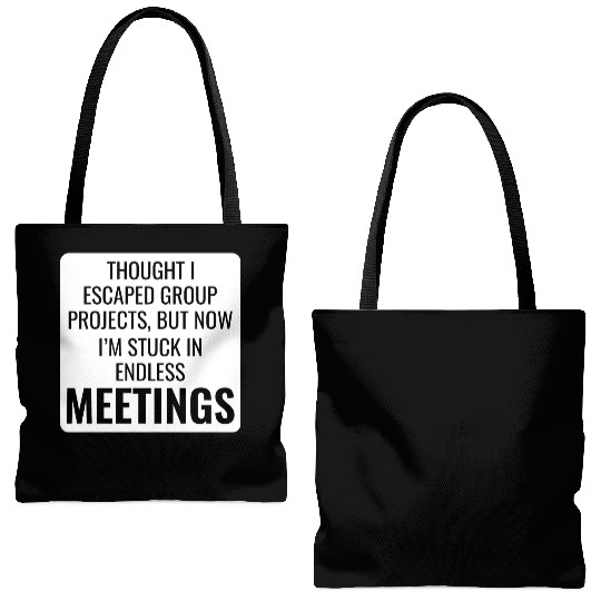 Work Memes Office-Humor Workplace Funny Tote Bags (AOP)