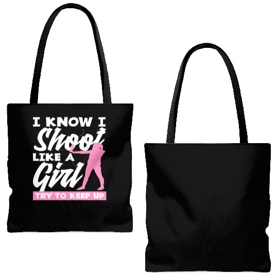 Archery Girls Tote Bags (AOP)