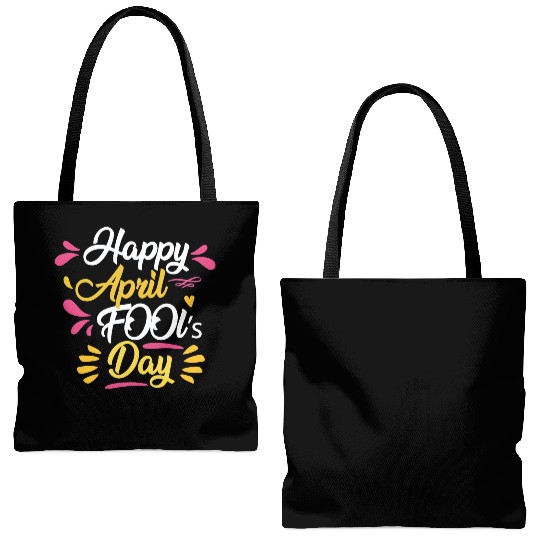 April Fools Day Celebration Design Tote Bags (AOP)