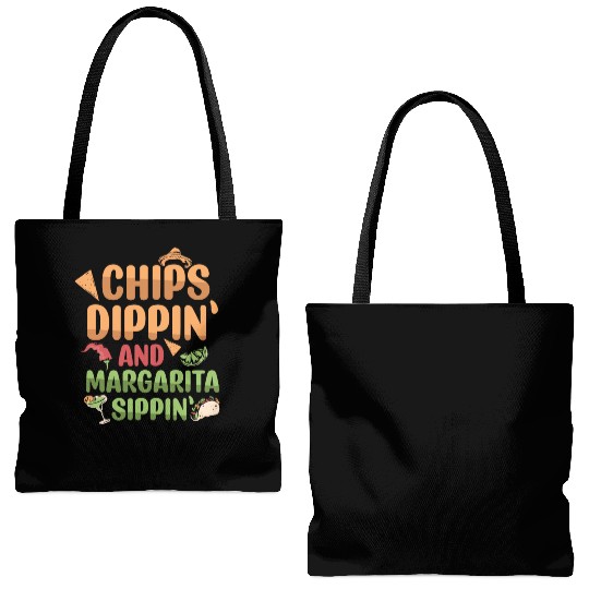 Margarita Sippin' Summer Vibes Tote Bags (AOP)