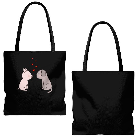True Love has No Boundaries Tote Bags (AOP)