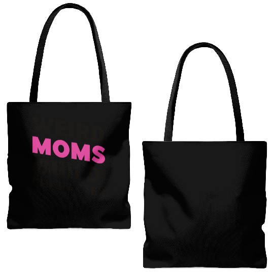 Weird Moms Build Character Tote Bags (AOP)