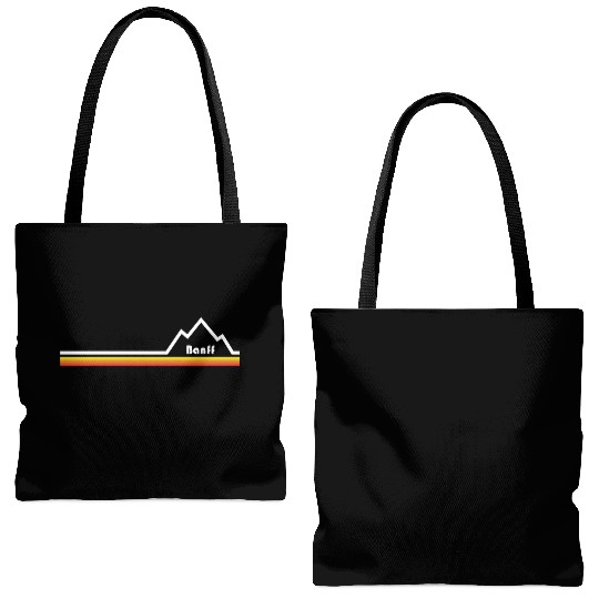Banff National Park Alberta Canada Tote Bags (AOP)
