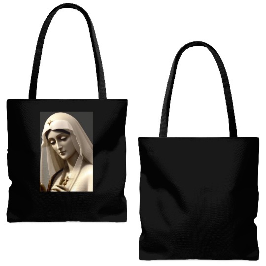 Virgin Mary Tote Bags (AOP)