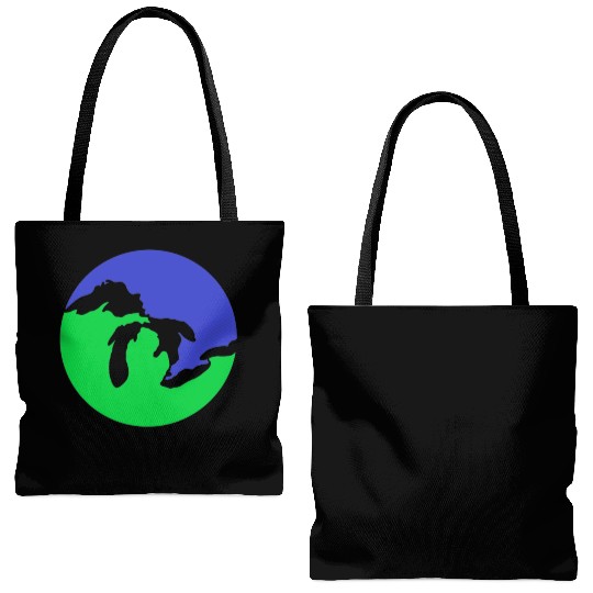 Great Lakes Weather Merch! Tote Bags (AOP)
