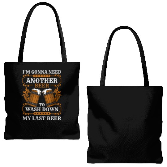 Partying Alcohol Drunk Celebration Tote Bags (AOP)