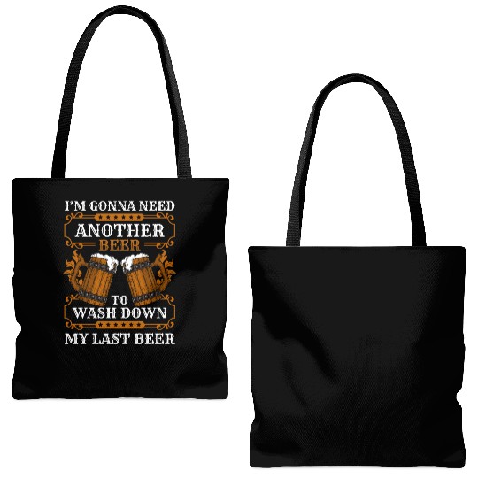 Partying Alcohol Drunk Celebration Tote Bags (AOP)