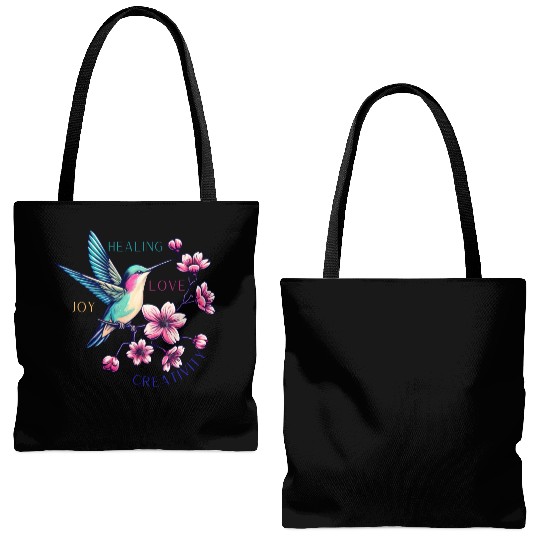 Hummingbird Tote Bags (AOP)