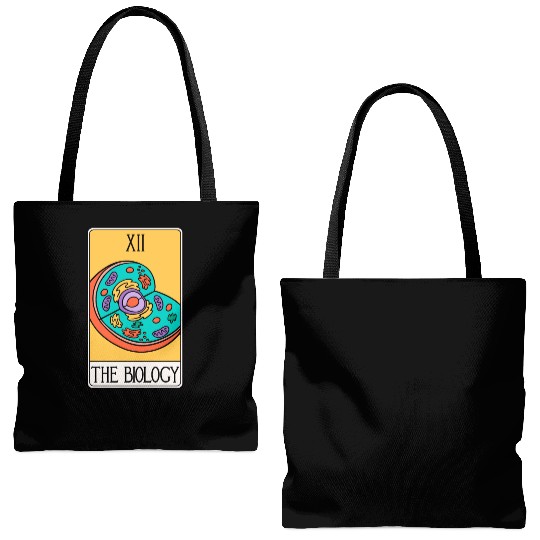 The Biology - Tarot Card Tote Bags (AOP)