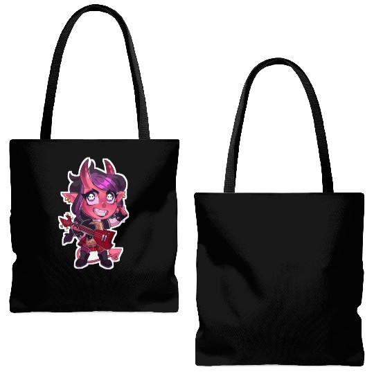 Fig Charm Tote Bags (AOP)