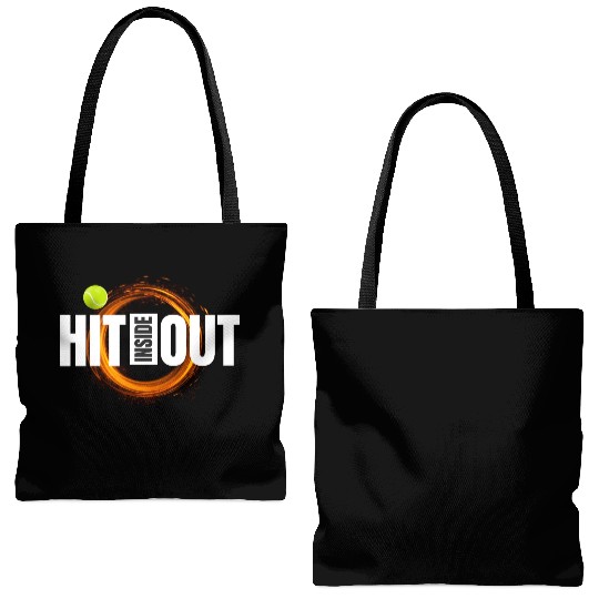 Tennis Hit Inside-Out Tote Bags (AOP)