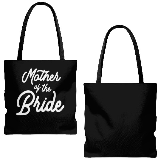 Matching Wedding Party - Mother of the Bride Tote Bags (AOP)