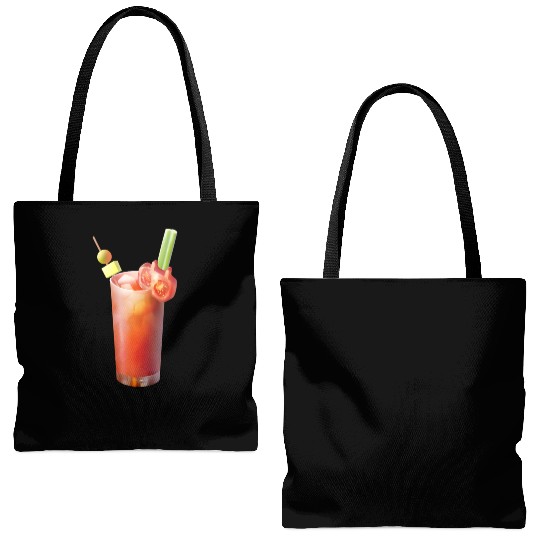 Bloody Mary Cocktail Tote Bags (AOP)