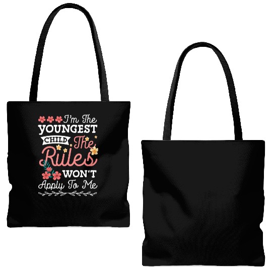 Siblings Inseparable Sister Tote Bags (AOP)