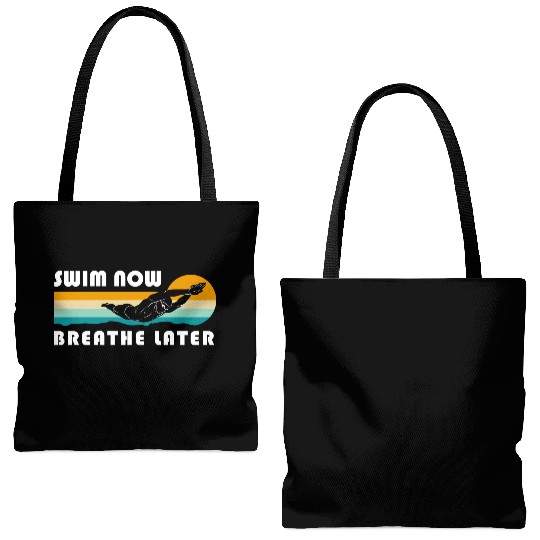 Swimming Pool Swimming Trunks Tote Bags (AOP)