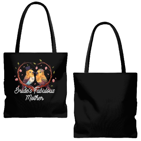 Brides Fabulous Mother Mother of the Bride Wedding Tote Bags (AOP)