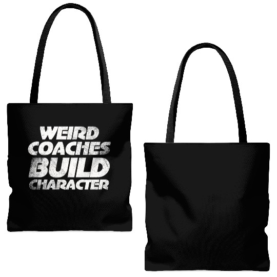 Weird Coaches Build Character Coach Tote Bags (AOP)