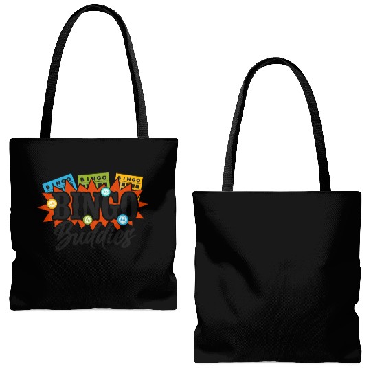 Bingo Player Besties Friends Bingo Tote Bags (AOP)