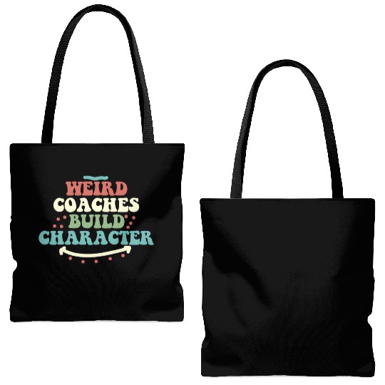 Weird Coaches Build Character Coach Tote Bags (AOP)