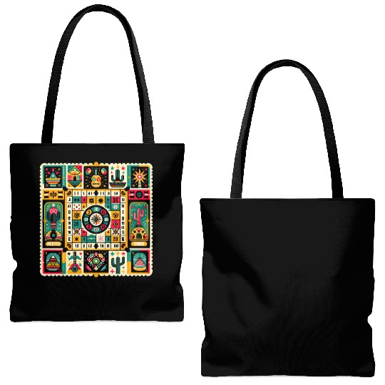 Loteria: Mexico's Bingo Fiesta Tote Bags (AOP)