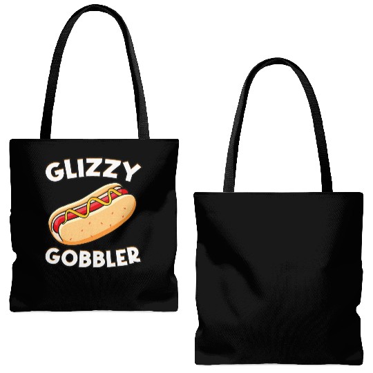 Hot Dog Glizzy Gobbler Number One Glizzy Gladiator Tote Bags (AOP)