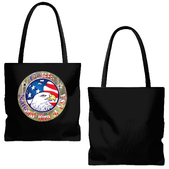 Hanes Youth Tote Bags (AOP) USA Eagle