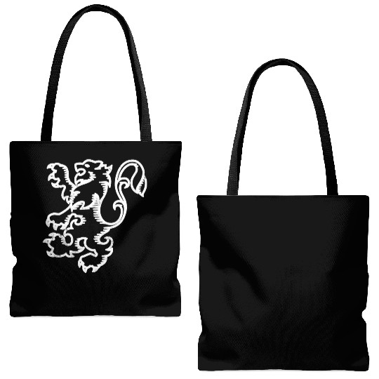 Dutch Lion Orange Tote Bags (AOP)