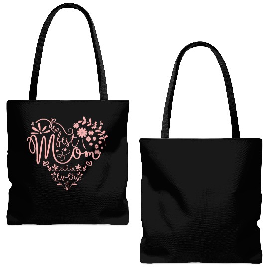 Best Mom Ever, Mothers day Tote Bags (AOP)
