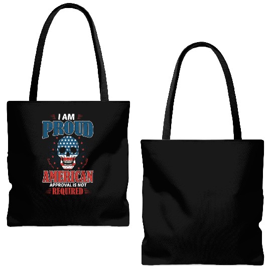 Proud American Tote Bags (AOP)