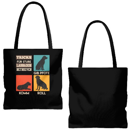 Labrador Owner TRICKS FOR STUBBORN LABRADOR Tote Bags (AOP)
