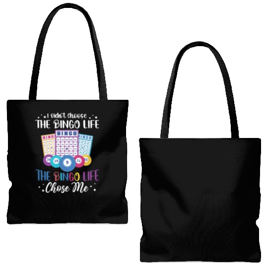 Bingo Life Bingo Player Tote Bags (AOP)