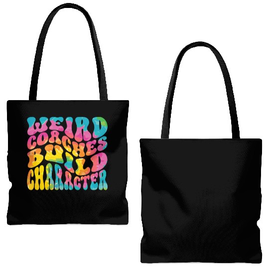 Weird Coaches Build Character Coach Tote Bags (AOP)